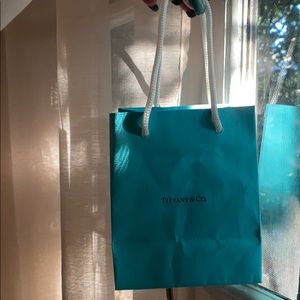 Authentic Tiffany’s Shopping bag and pouch